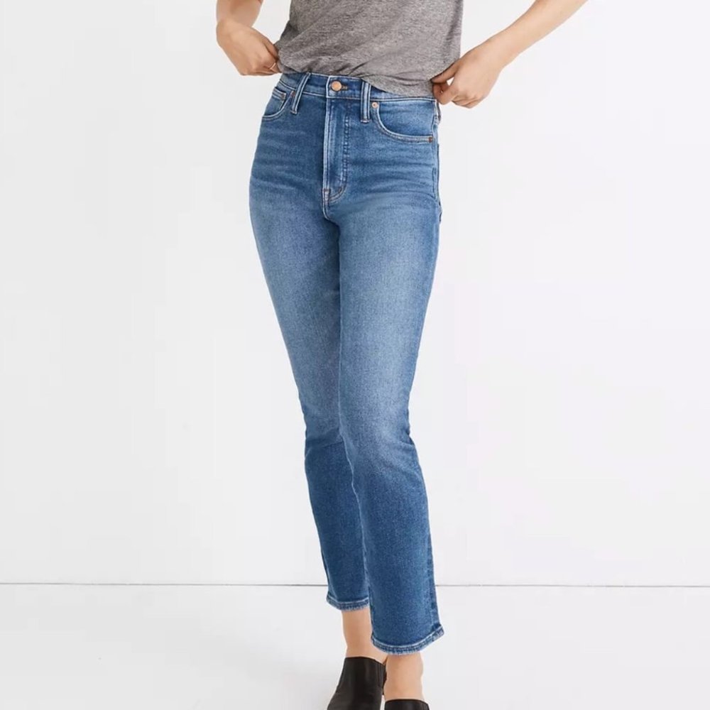 Madewell The Perfect Vintage Jeans Blue Englewood Wash High Waisted Size 26